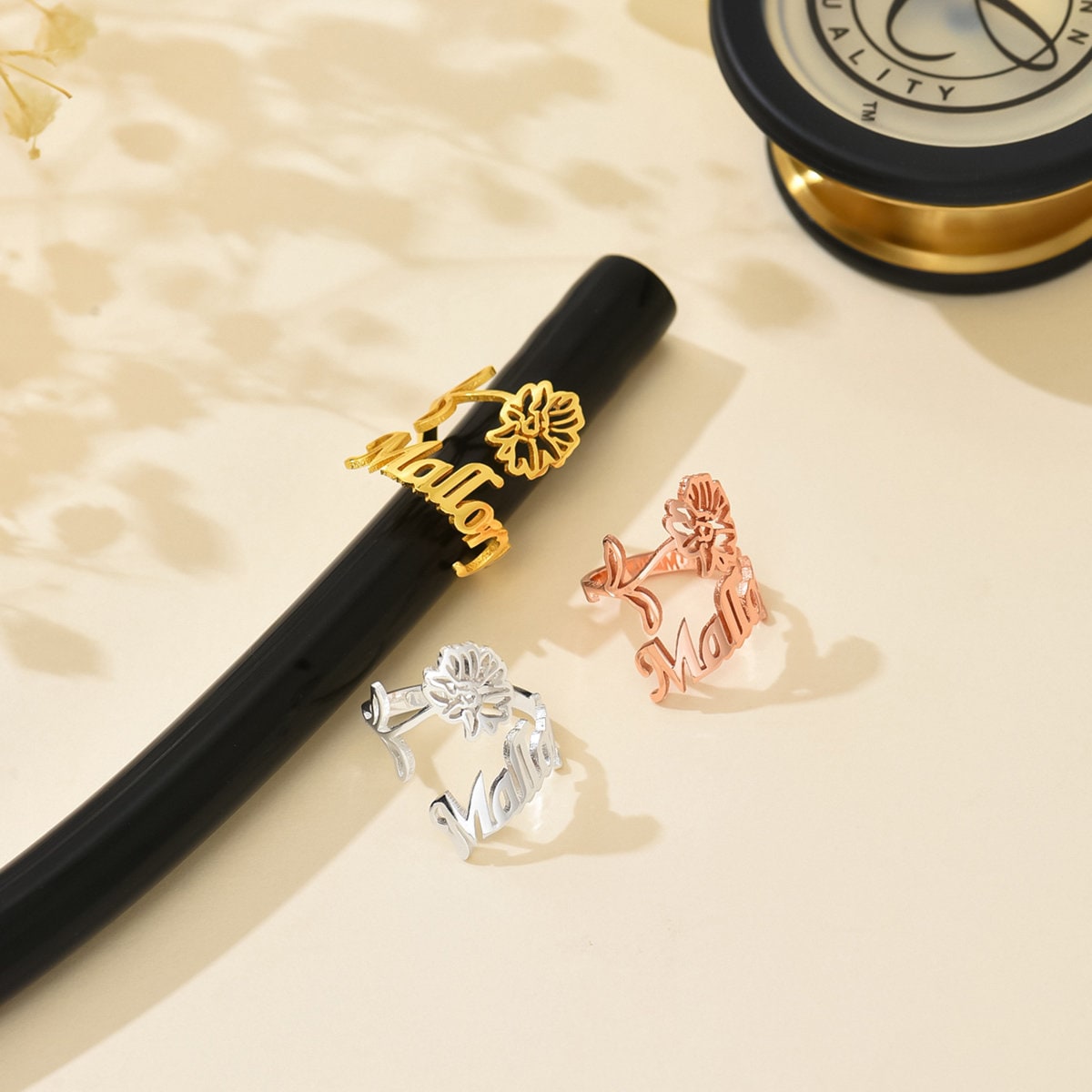 Personalisiertes Stethoskop-Namensschild, Stethoskop-Anhänger, ID-Tag, Krankenschwesterwoche/Abschlussgeschenk für Krankenschwester, Arzt, medizinische Assistentin