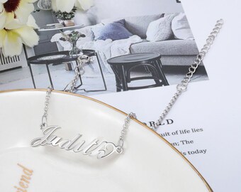 Bracelet avec nom personnalisé, cadeau bijou personnalisé, bracelet avec noms pour femme, cadeau fête des mères, cadeau d'anniversaire, saint valentin