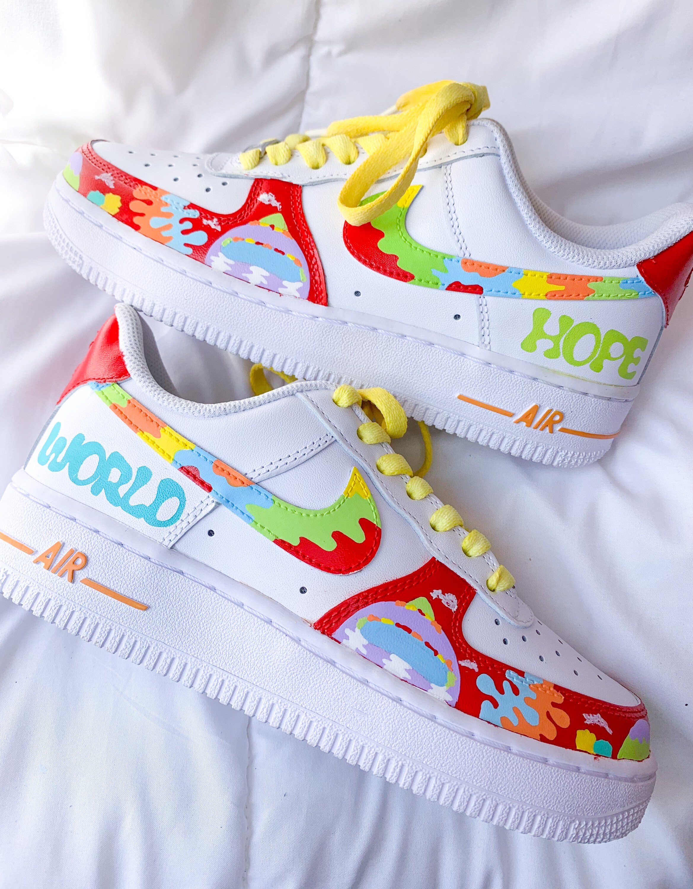 J-hope Hope World BTS Custom Shoe | Etsy