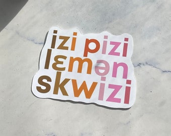 Speech Therapist Sticker | IPA sticker | SLP grad gift | Speech Pathologist Sticker | Speech Therapy Sticker | slp gift| gift for SLP