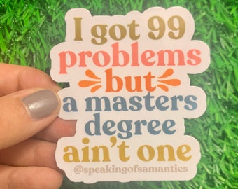 Speech Therapist Sticker, SLP Sticker, Speech Language Pathology, Speech Merch, Sticker for SLP, Gift for Supervisor, Speech Therapist Merch
