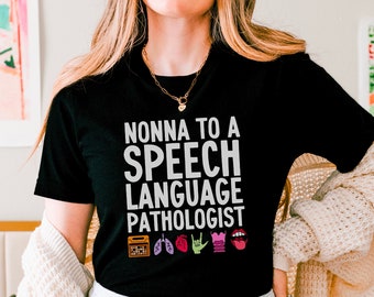 Nonna a una Slp / SLP Nonna / Regalo di laurea SLP / Cf Slp / Logopedista laureata Nonna / Festa della mamma SLP