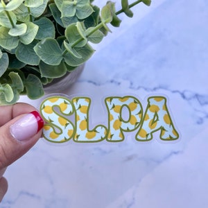 Speech Pathologist Sticker | SLPA sticker | SLPA gift | Cf Slp | Speech Pathologist Sticker | Slpa Sticker | slpa gift| gift for SLPA