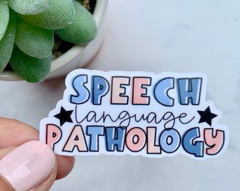 Speech Therapist Mini Sticker | SLP mini sticker | SLP grad gift | Cf Slp | Speech Pathologist | Speech Path Mini sticker | Speech Therapy