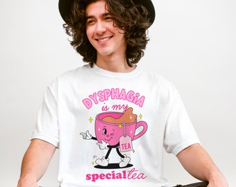 Maglietta logopedista / Patologia del linguaggio vocale / SLP / Disfagia / Merchandising vocale / Abbigliamento logopedista / Regali SLP / Maglietta Afasia