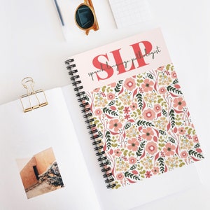 SLP Notebook, Speech Therapist, SLP Gift, Speech Language Pathology, Speech therapist, Speech Therapy, Slp To Be