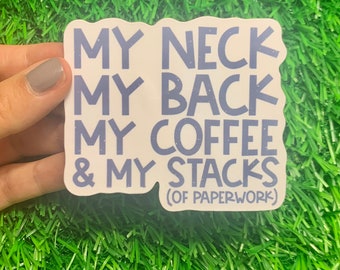 Speech Therapist Sticker, SLP Sticker, Speech Language Pathology, Speech Merch, Sticker for SLP, Gift for Supervisor, Speech Therapist Merch