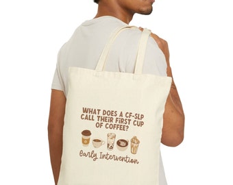 Speech Pathologist Bag | SLP tote bag | AAc Tote Bag | SLP grad gift | Cf Slp | Speech Pathologist Bag | SLP clinic bag | Speech Therapy