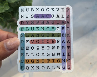 SLP sticker | Speech Therapist Sticker | SLP grad gift | Cf Slp | Speech Pathologist Sticker | Scope of Slp Sticker| slp gift| gift for SLP