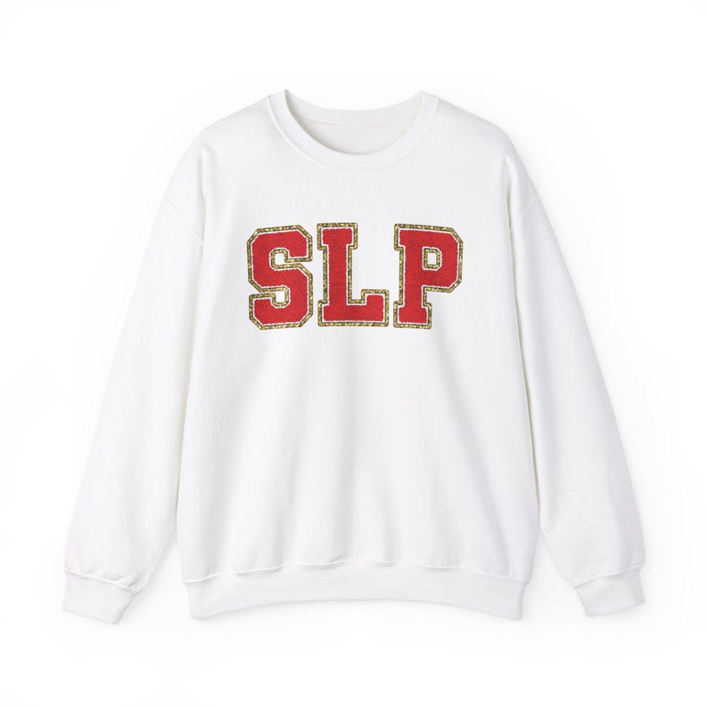 SLP Christmas Sweatshirt Speech Christmas Sweater Speech Therapist