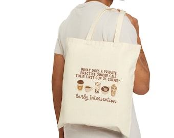 Private Practice Bag | Private Practice owner tote bag | Tote Bag | SLP grad gift | SLP bag | Speech Pathologist Bag | SLP clinic bag