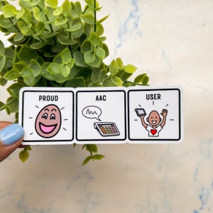Speech Therapist Sticker | SLP sticker | AAC sticker | SLP grad gift | Speech Pathologist Sticker | Speech Therapist Sticker | slp gift