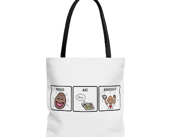Speech Therapist Tote | SLP tote bag | AAc Tote Bag | SLP grad gift | Cf Slp | Speech Pathologist Bag | SLP clinic bag | Speech Therapy