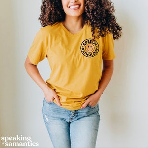 Speech Therapy Shirt | SLP Tshirt | SLP grad gift | Cf Slp | Speech Pathologist Tshirt | Smilie Shirt | Speech Therapy