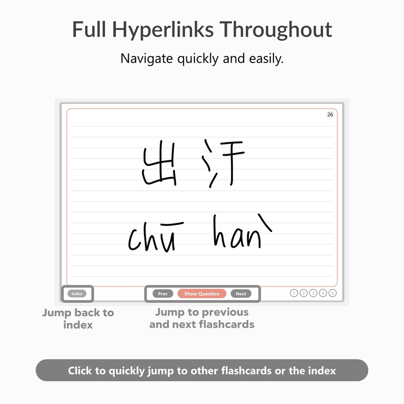 500 Digital Flashcards Ipad Goodnotes Notability Student Etsy Australia