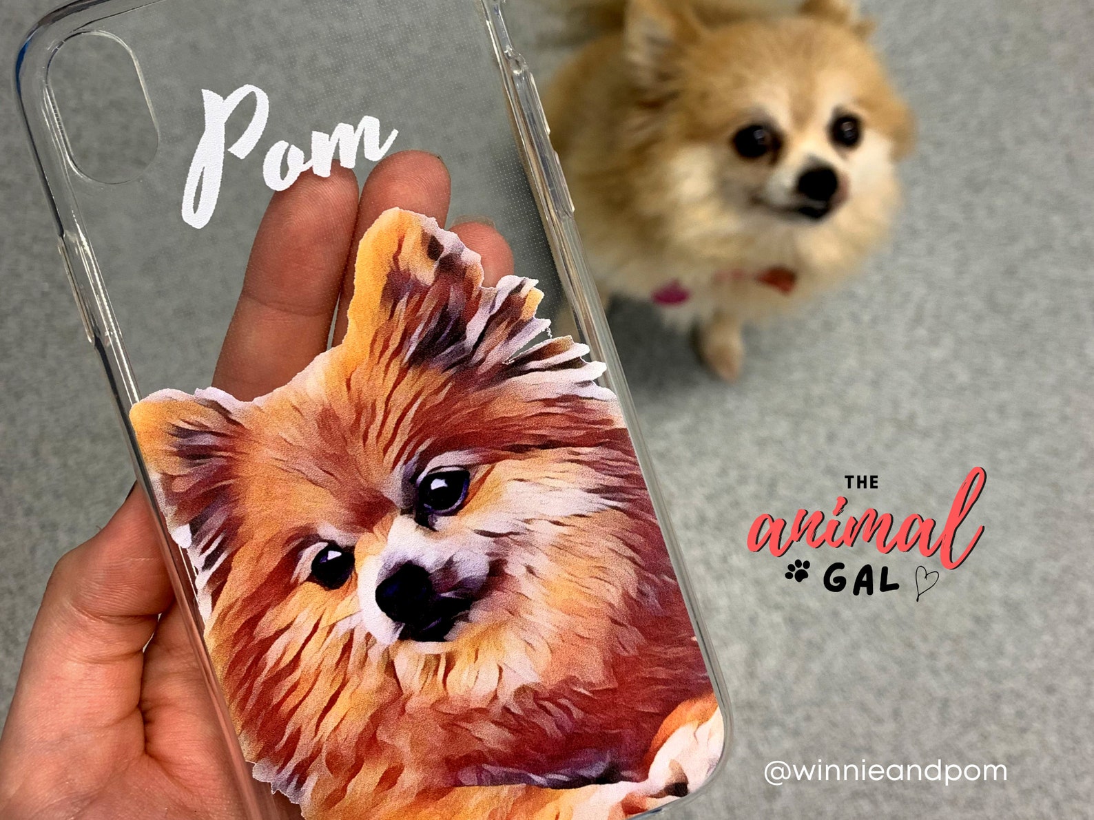 Pet Phone Case Custom Personalised Dog Phonecase Clear for Etsy UK