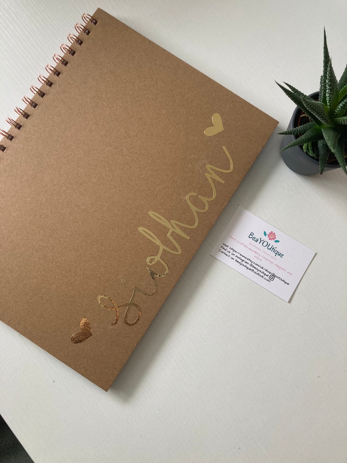 Personalised A4 Notebook/ Personalised Notebook / A4 Notebook Etsy