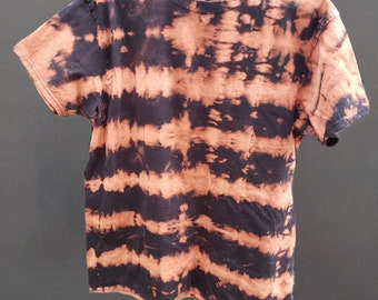 Unisex Large reverse tie dye shirt