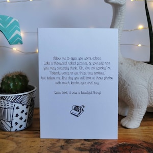 Una hermosa tarjeta de felicitación de Schitt's Creek