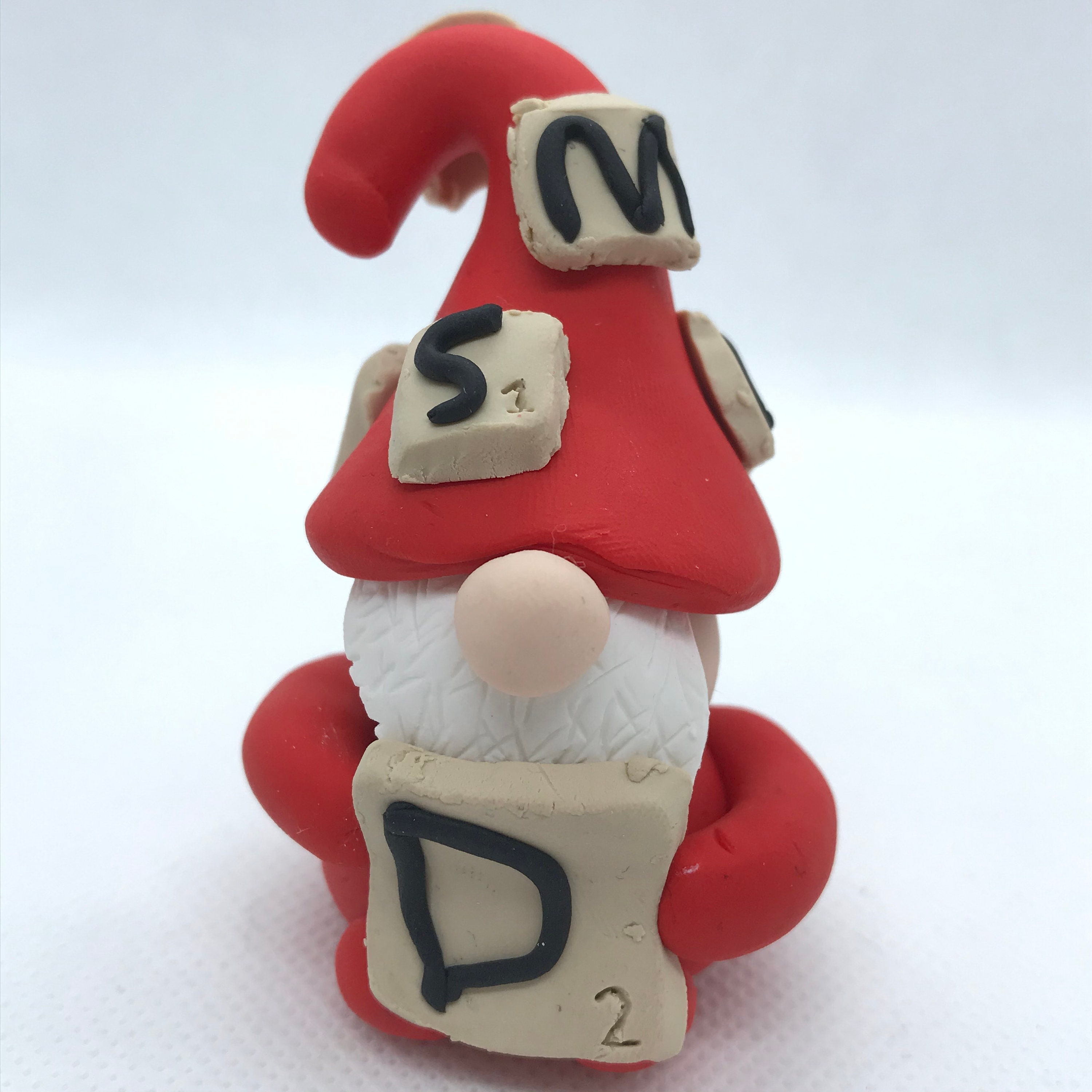 Miniature handmade polymer clay gnome Etsy