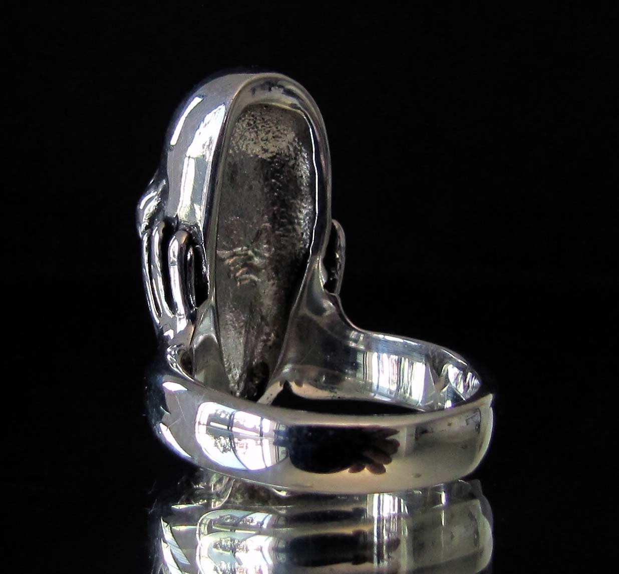Sterling Silver Art Work Ring the Scream Inspired by Munch | Etsy