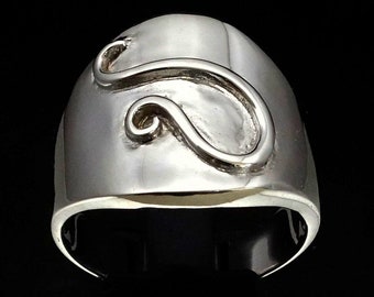 Sterling Silver Leo Zodiac Ring: Högglanspolerad 925 Astrologi