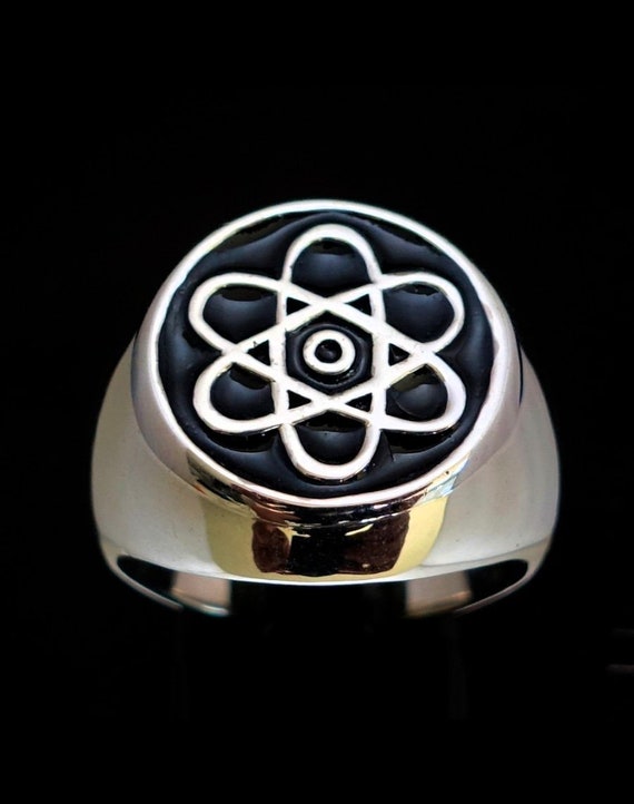 Atomic Model Ring - Science Jewelry (JAWRNWLW8) by Ontogenie