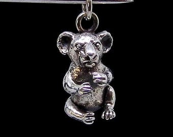 Sterlingzilveren koalahanger - Australia Wildlife Jewelry