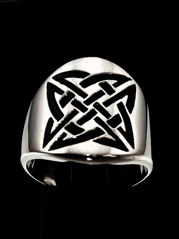 Celtic Knot Ring- Shield of Four Directions – Celtic Design Scotland