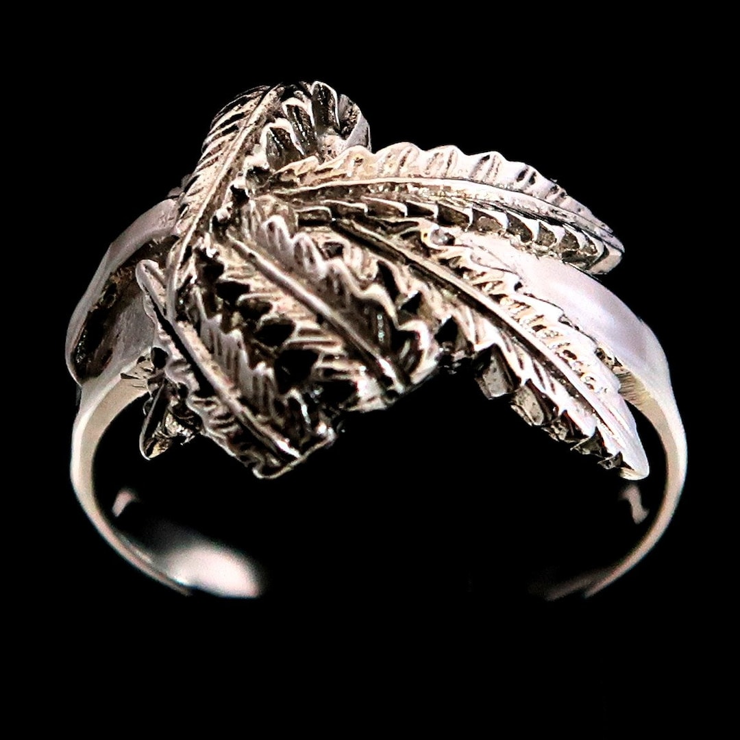 Bague Homme Feuille De Cannabis Dorée - LA BLINGZ - Or Jaune - Taille Ajustable