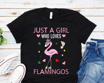 Kids Flamingo Shirt | Etsy