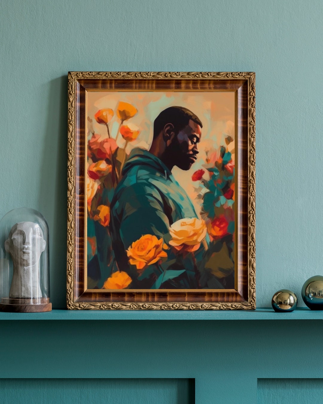 African American Garden Decor: Stunning Digital Art Prints for - Etsy