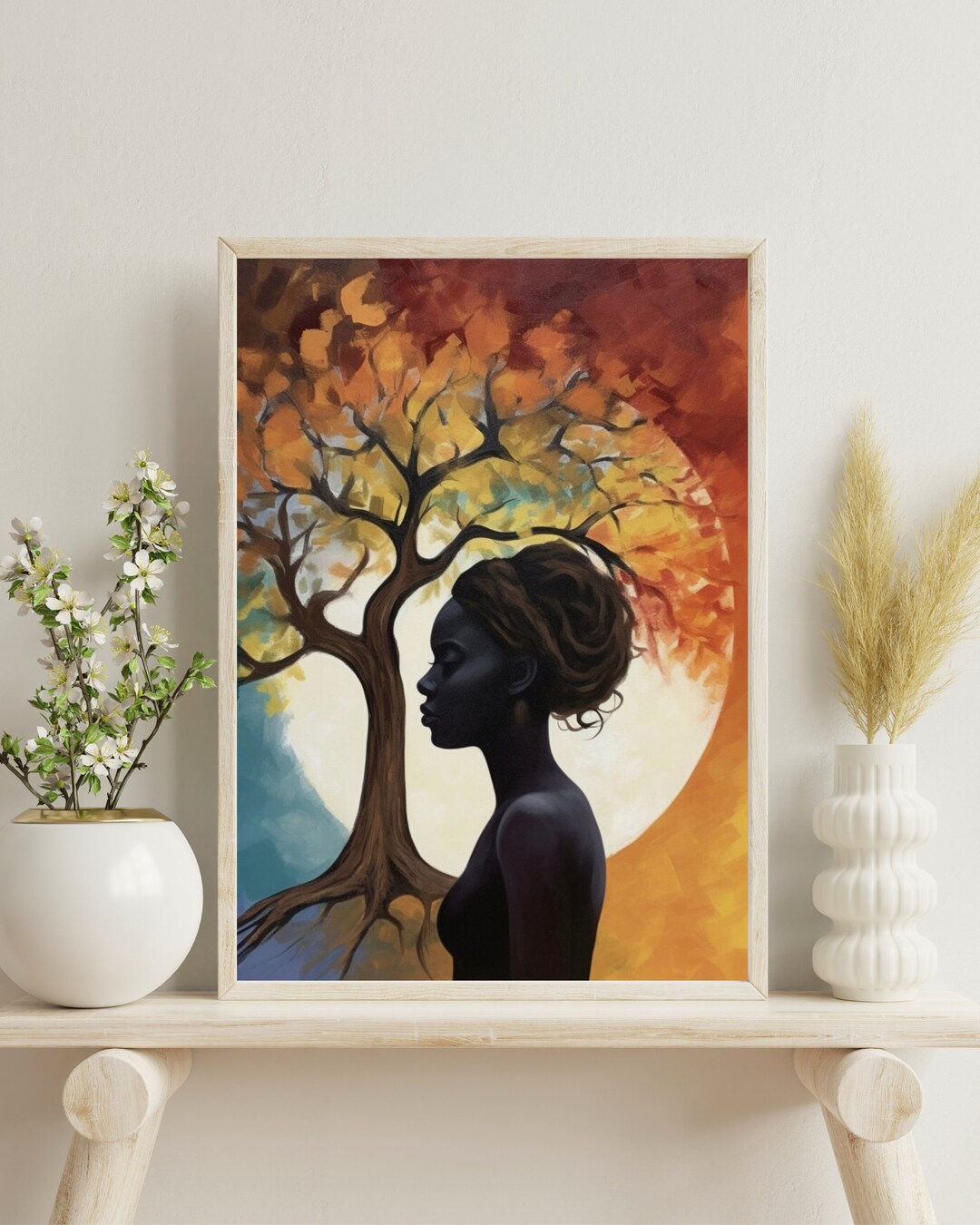African American Garden Decor: Stunning Digital Art Prints for - Etsy