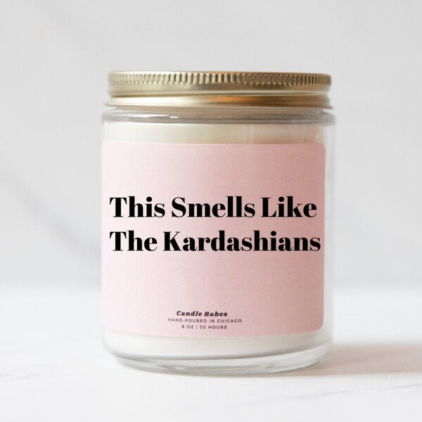 Kim Kardashian Celebrity Prayer Candle Etsy