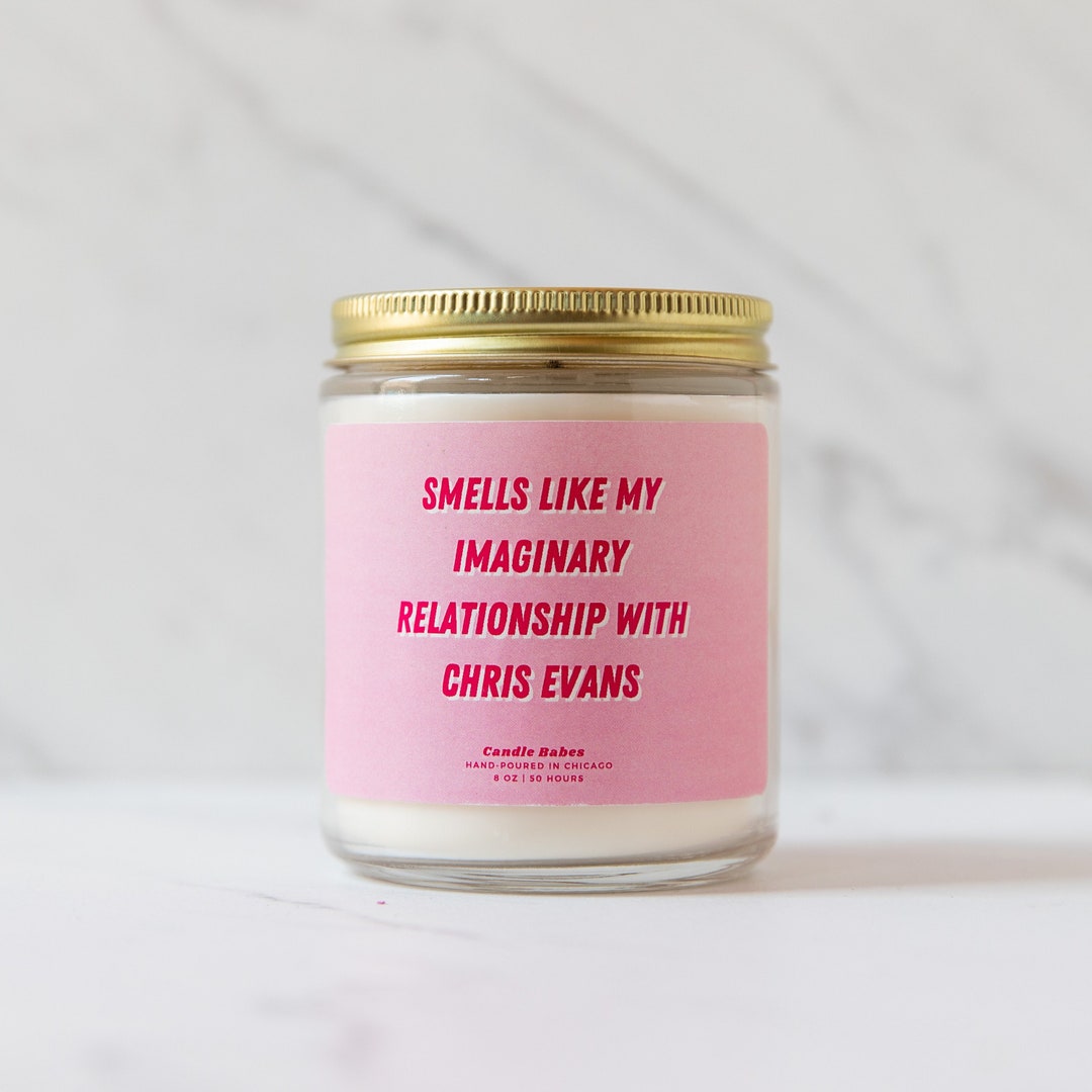 Smells Like My Imaginary Relationship With Chris Evans Candle Etsy