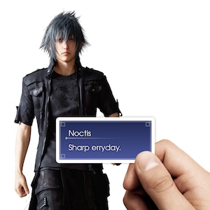 Final Fantasy XV Noctis Lucis Caelum Quote Sticker