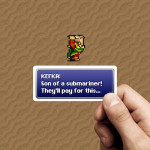 Son Of A Submariner - Kefka - Final Fantasy 6 Sticker