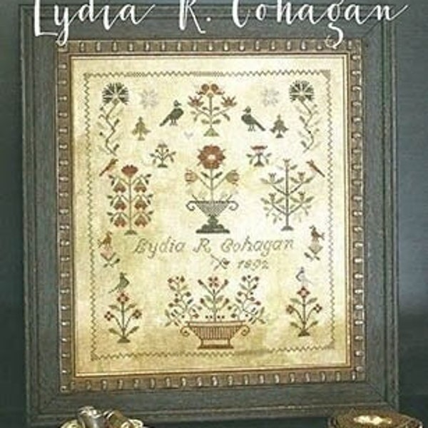 Lydia R. Cohagan - Sampler - Blackbird Designs - Cross Stitch Book