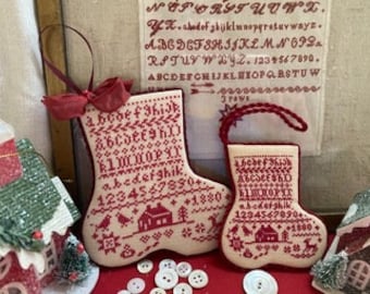 A Bristol Stocking - JBW Designs - Cross Stitch Chart