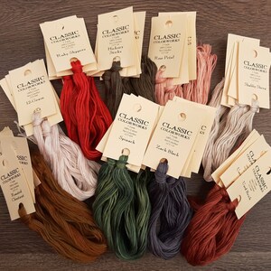 Classic Colorworks V Colors Floss Thread