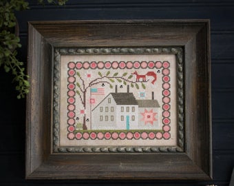 Penny Spring - Plum Street Samplers - Cross Stitch Chart