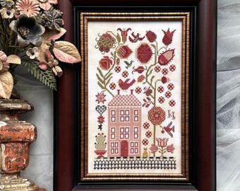 Vibrant Flowers - Kathy Barrick - Cross Stitch Chart