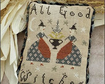 All Good Witches - Pineberry Lane  - Cross Stitch Chart