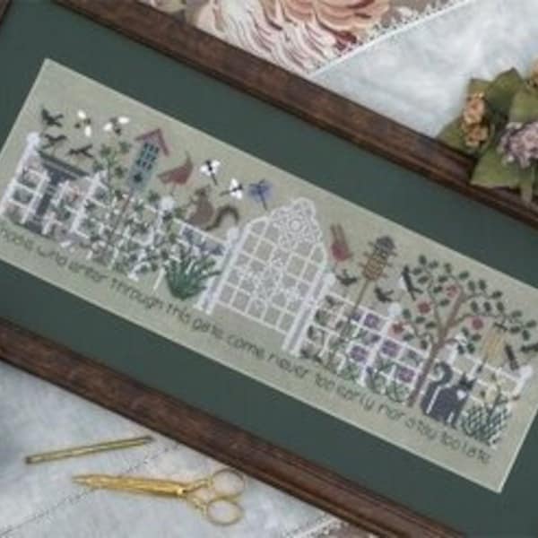 The Garden Gate - The Drawn Thread - Cross Stitch Chart