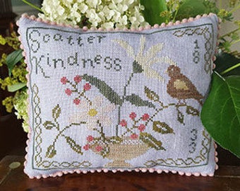 Scatter Kindness - Samplers Not Forgotten - Cross Stitch Chart