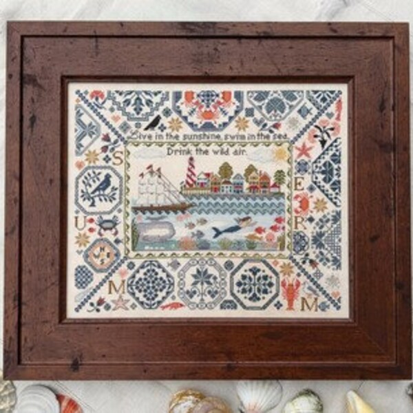 Summer Quaker - Lila's Studio - Cross Stitch Chart