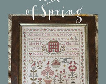 A Little Bit of Spring - Blackbird Designs - Cross Stitch Book
