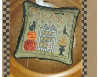 Be Scarey Pyn Pillow - Chessie & Me - Cross Stitch Chart