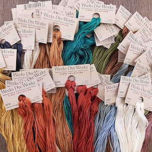 Semanas Dye Works Floss N Colors