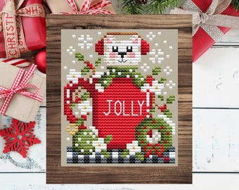 Jolly Mug - Shannon Christine Designs - Cross Stitch Chart
